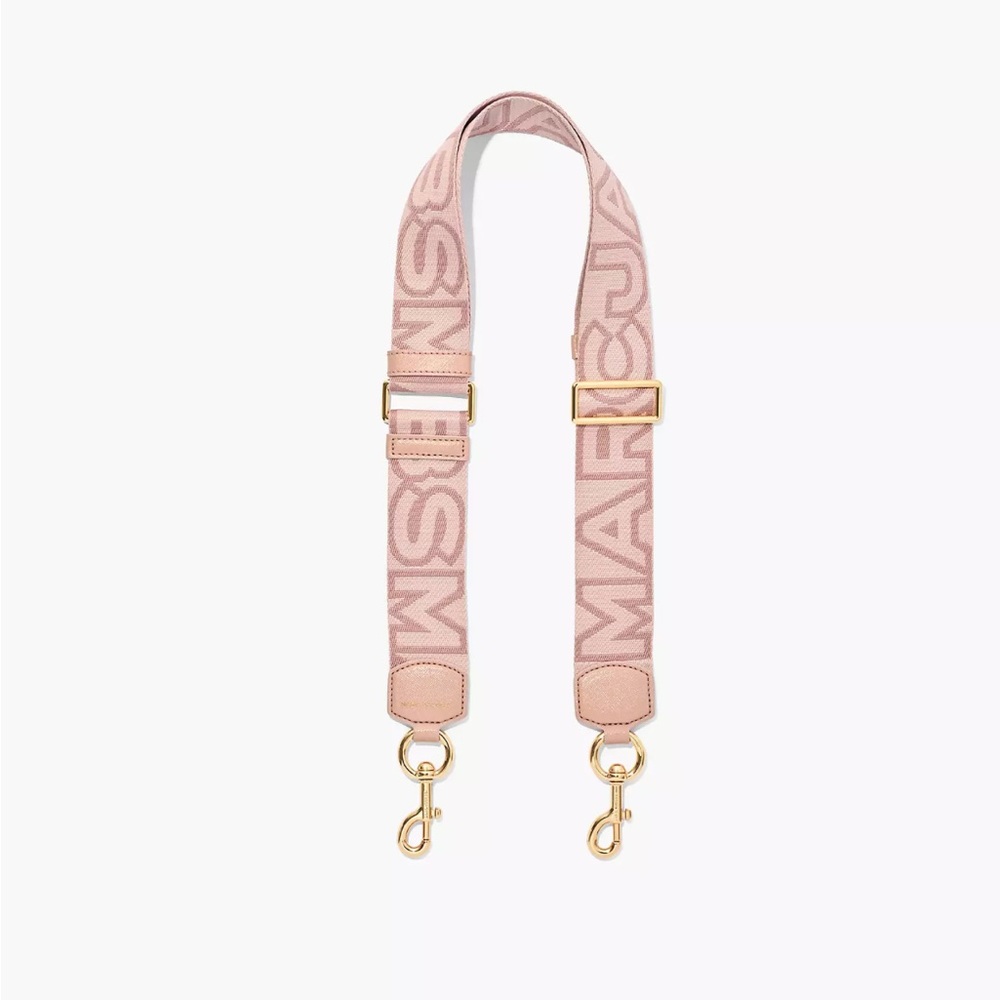 Marc Jacobs Rose/Gold Logo Purse Strap for Snapshot or Crossbody